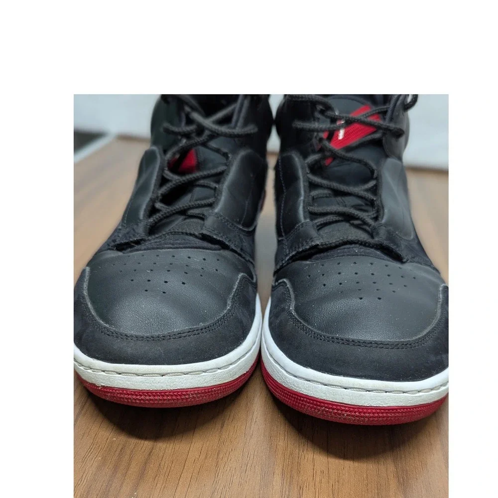 Air Jordan Fade Away Black Red White Basketball Shoes AO1329-023 Mens 12